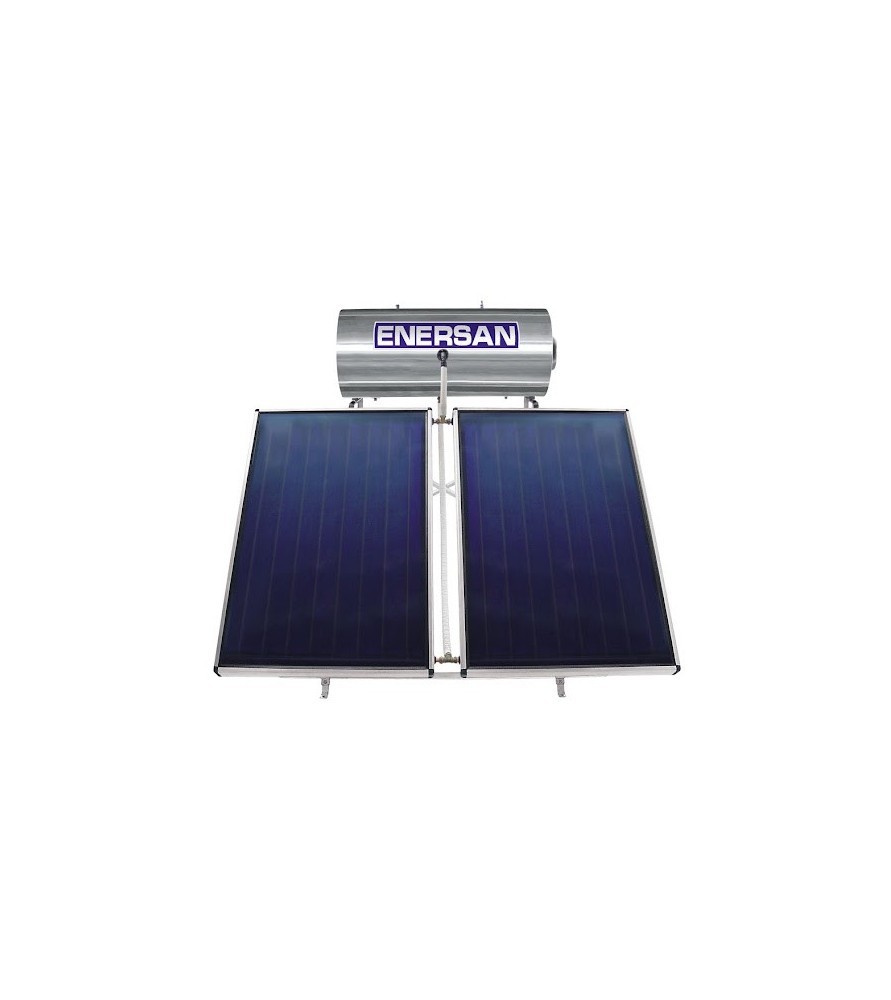 Enersan GLASS G 300-5E Ηλιακός Θερμοσίφωνας Διπλής Ενέργειας 5 m²