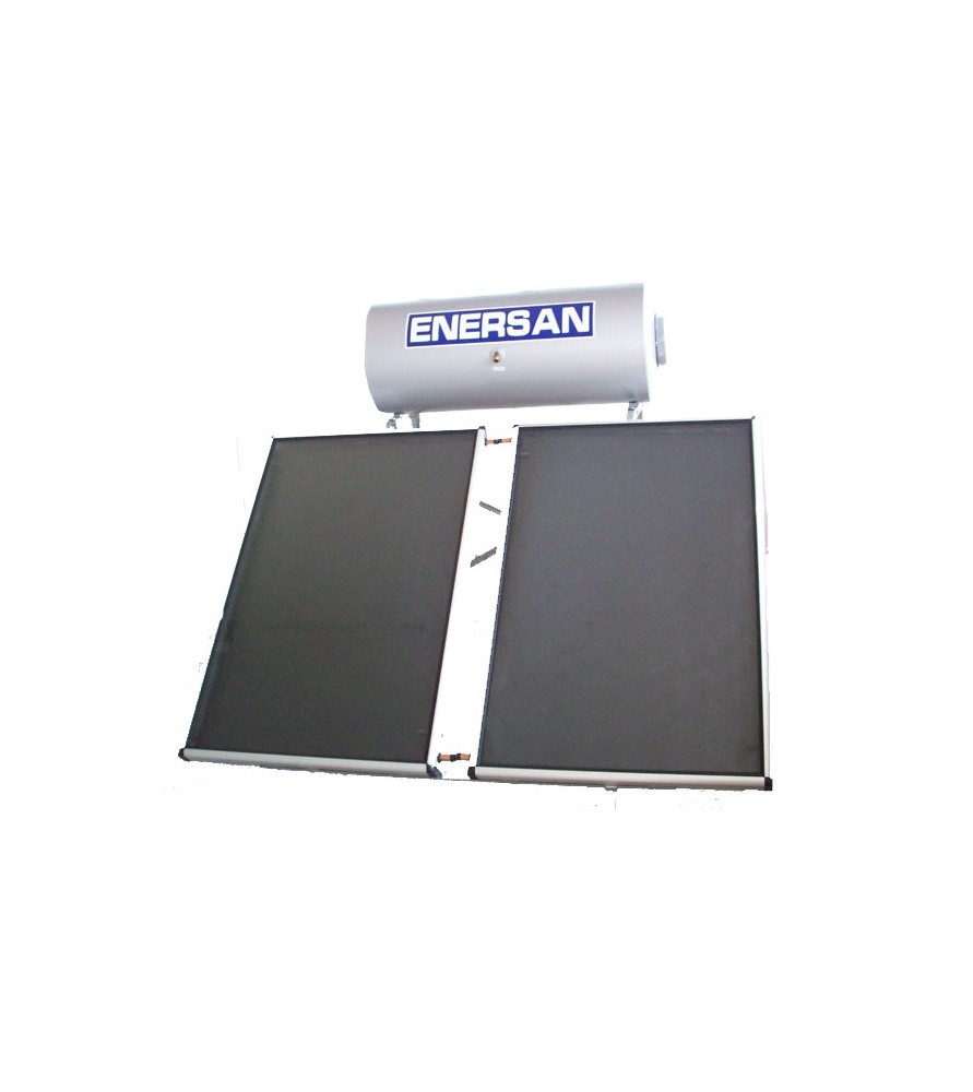Enersan INOX ECO INE 300-5E Ηλιακός Θερμοσίφωνας Τριπλής Ενέργειας 5 m²