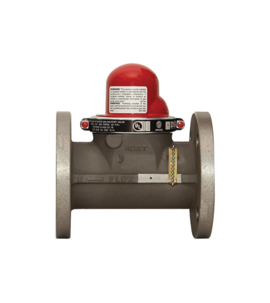 S.I.M.E. 219.21.61.18 Βαλβίδα σεισμικής προστασίας φλαντζωτών άκρων με Διάμετρο DN 100