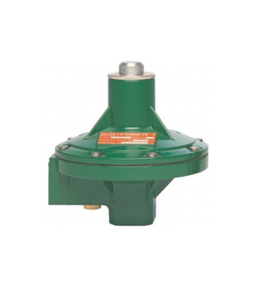 S.I.M.E. 6.54.03 Ασφαλιστική βαλβίδα 90° με Ρύθμιση 20-30 mbar