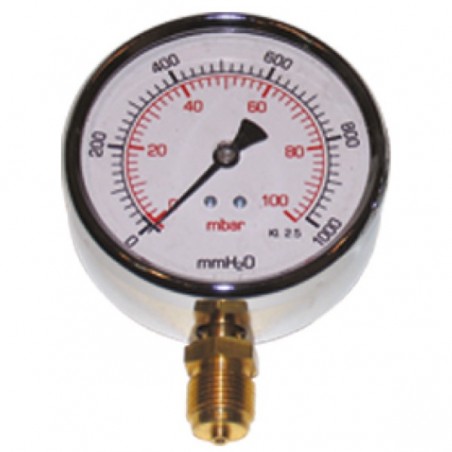 S.I.M.E. 215.31.32.11 Μανόμετρο χαμηλής πίεσης με μέτρηση 0-60 mbar