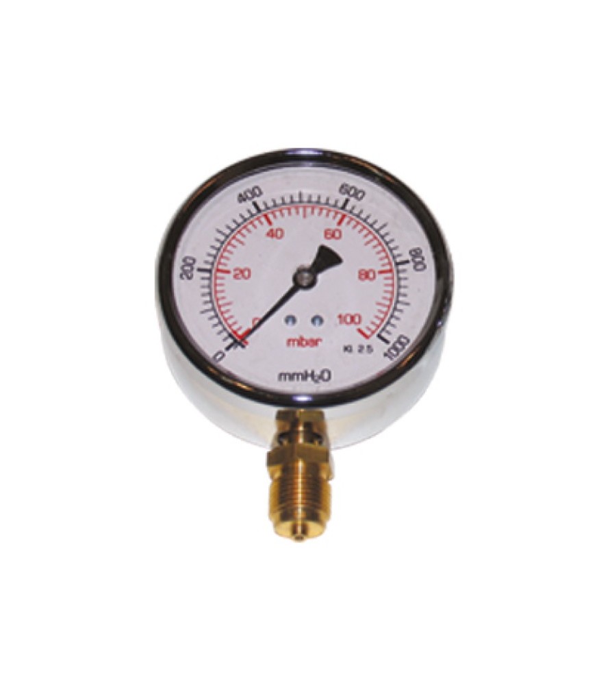 S.I.M.E. 215.31.32.16 Μανόμετρο χαμηλής πίεσης με μέτρηση 0-600 mbar