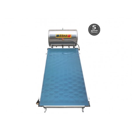 Εβήλ Ηλιακός Θερμοσίφωνας glass 120 L με συλλέκτης 1,85 m²