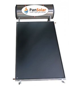 PanSolar Ηλιακός Θερμοσίφωνας 150 λίτρα Διπλής Ενέργειας Glass Επιλεκτικός 2.0m²