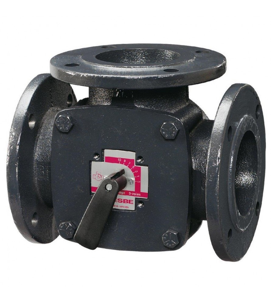 ESBE 3F 50 Τρίοδη περιστροφική βάνα φλανζωτή με Διατομή DN 50