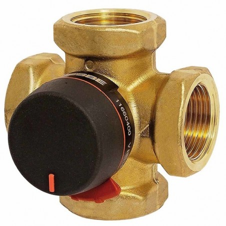 ESBE VRB 143 Τετράοδη περιστροφική βάνα ανάμειξης/διανομής (τύπου BIV) με Διατομή DN 20