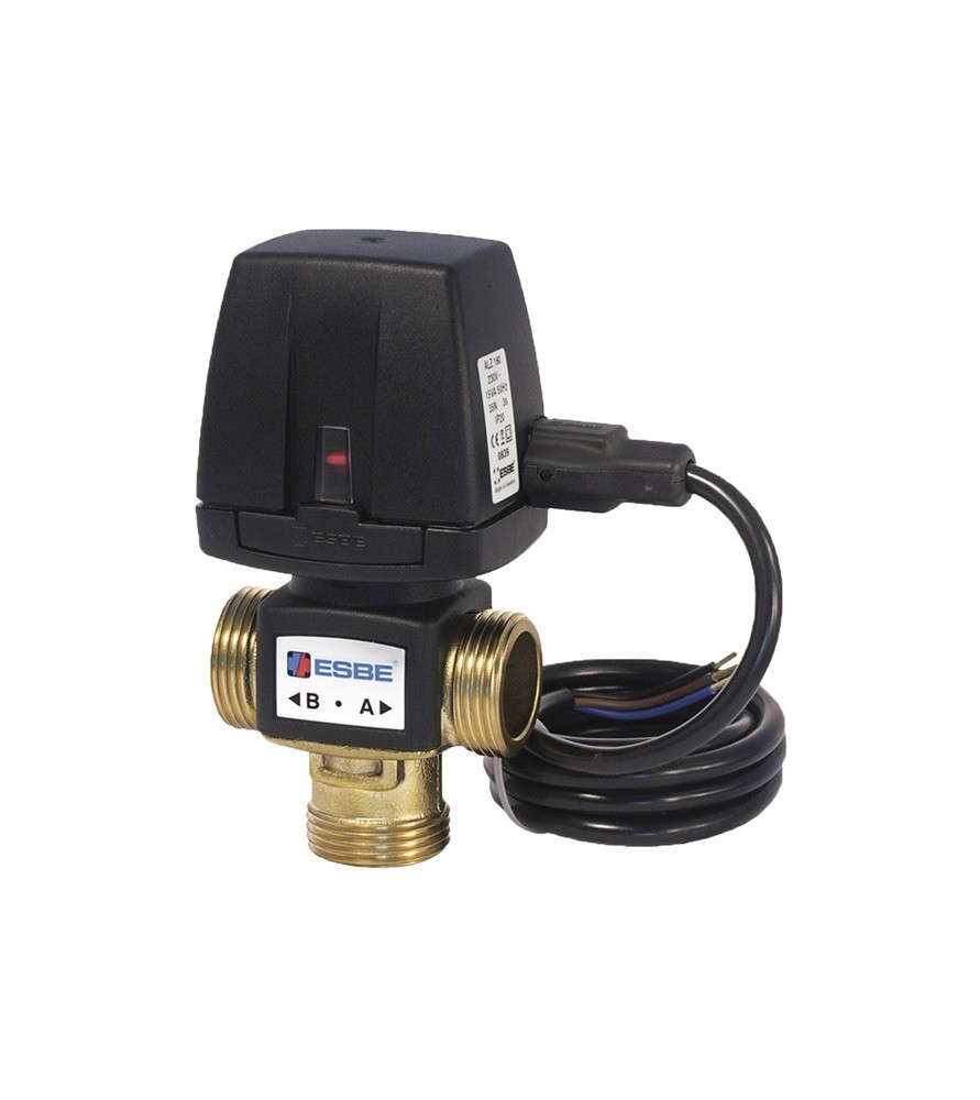 ESBE VZD 162 Τρίοδη βάνα εκτροπής γρήγορης εναλλάγης 3s Με Διάμετρο DN 20