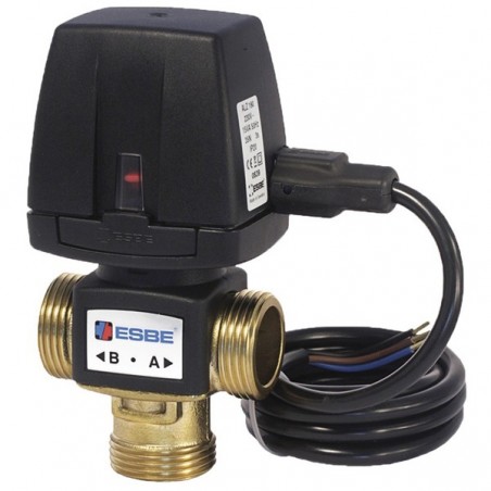 ESBE VZD 162 Τρίοδη βάνα εκτροπής γρήγορης εναλλάγης 3s Με Διάμετρο DN 20