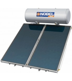 Nobel Aelios Ηλιακός θερμοσίφωνας Cus Glass 300lt/4.0m² Διπλής ενεργείας (12 άτοκες δόσεις)