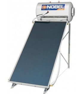 Nobel Classic Ηλιακός θερμοσίφωνας Inox 160lt/2.6m² Τριπλής ενεργείας για Αντλία θερμότητας (12 άτοκες δόσεις)