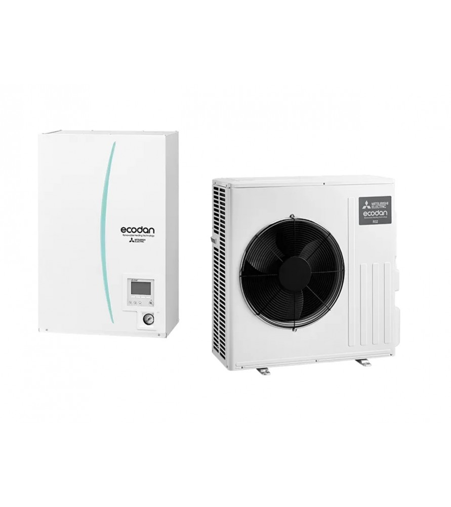 Mitsubishi Electric Ecodan Split SUZ-SWM80VA / ERSD-VM2D 6 kw Μονοφασικό