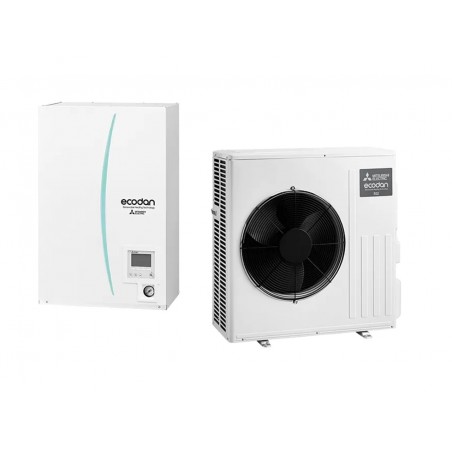 Mitsubishi Electric Ecodan Split SUZ-SWM80VA / ERSD-VM2D 6 kw Μονοφασικό