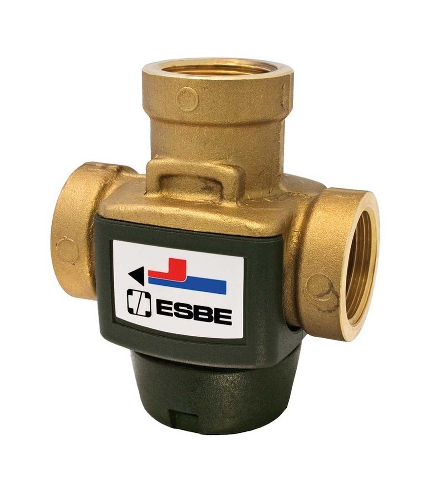 ESBE VTC 422 Τρίοδη θερμοστατική βάνα φορτίου 50 °C με Διατομή DN 25 ESBE VTC 422 Τρίοδη θερμοστατική βάνα φορτίου 50 °C με Διατομή DN 25