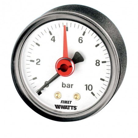 WATTS M0.10 Μανόμετρο ABS (¼” / Φ50) για οριζόντια διάταξη 0-10bar