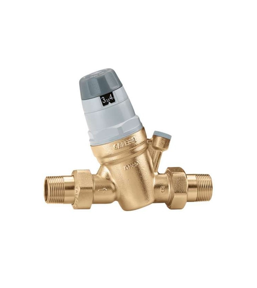 CALEFFI ART.5350 Μειωτής πίεσης 25 atm με ρακόρ και αλλαγή μηχανισμού 1-6 bar και Διατομή ½”