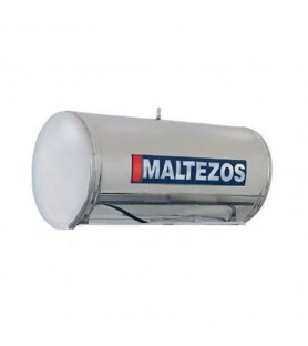 Maltezos Boiler Ηλιακού INOX 125Lt Διπλής Ενεργείας