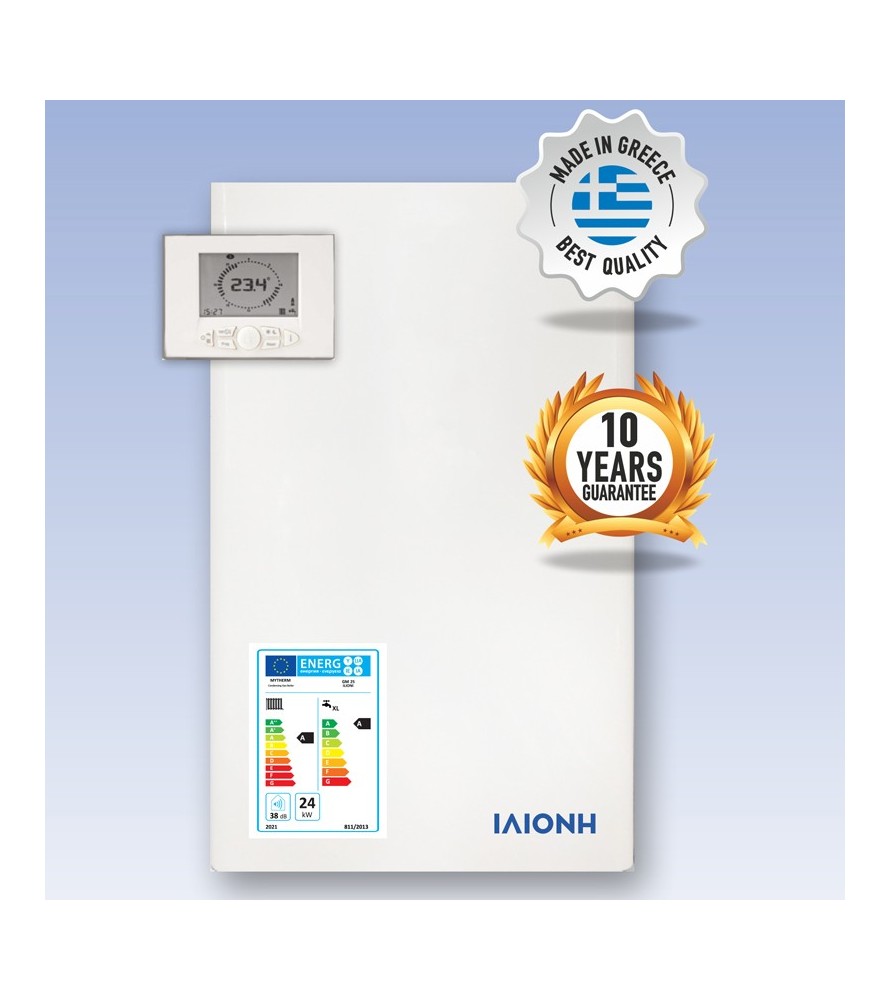 Επιτοίχιος Λέβητας Νερού Αερίου Mytherm Ιλιόνη GM 25 με Θερμοστάτη