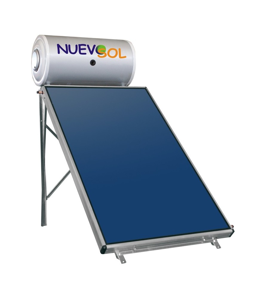 Nuevosol Ηλιακός NS-170/2.52ΚΑΘ (170 lt) glass με 2.52 m² τριπλής ενεργείας (6 Άτοκες Δόσεις)