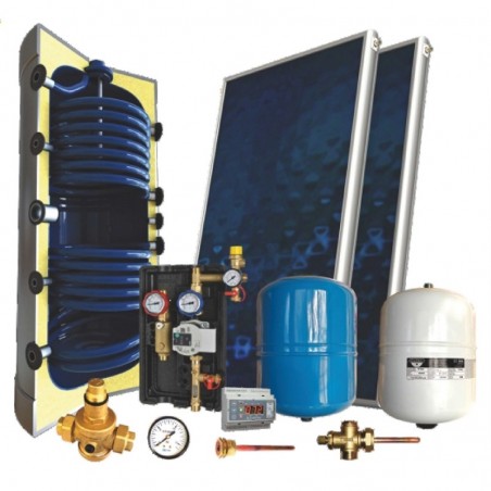 Sonne T 300 σύστημα βεβιασμένης κυκλοφορίας 206-214 με συλλέκτες Atlas 4.60 m² τριπλής ενέργειας