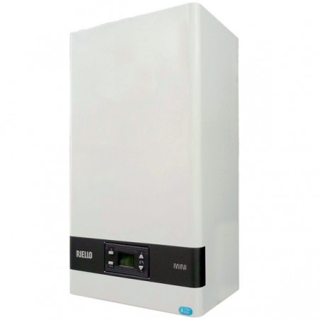 Riello Mini 13 LN ταχυθερμαντήρας φυσικού αερίου κλειστού θαλάμου 13 l/min (22,5 – 25,00 KW)