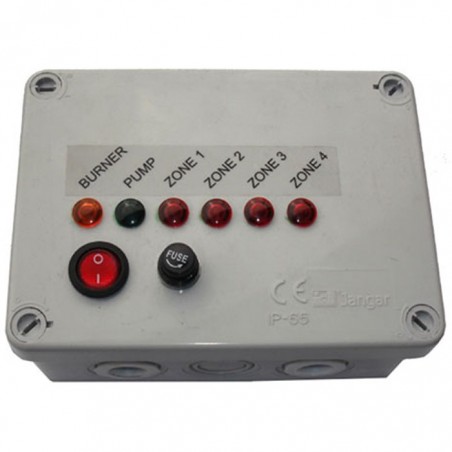 Πίνακας 4 ζωνών με ρελέ V-TB4R