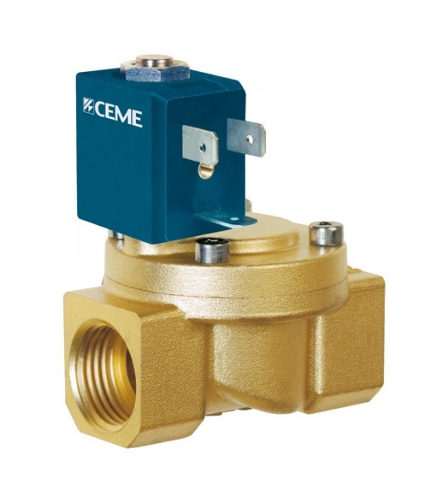 CEME 8718 Ηλεκτρομαγνητική βαλβίδα νερού N.O. (220volt) με διατομή 1 ½”