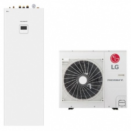 LG Therma V HN0916T.NB1/HU051MR.U44 split αντλία θερμότητας αέρος νερού με Ζ.Ν.Χ. 5.50kw μονοφασικό