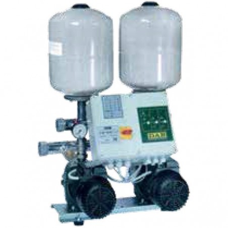 DΑΒ SET 2 JET 151 T Πιεστικό συγκρότημα Τριφασικό HP 2 x 1.50