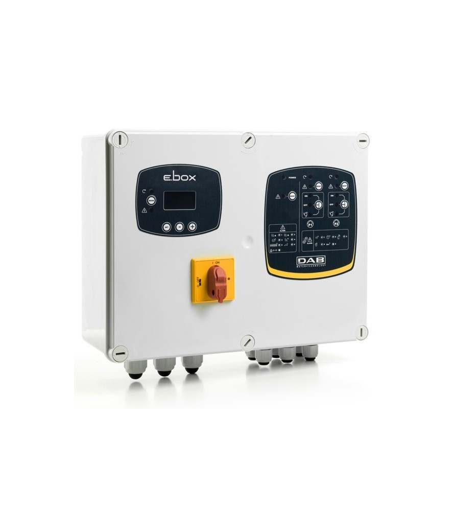 DΑΒ E.BOX PLUS 400/50-60 HZ Ηλεκτρικός Πίνακας Τριφασικός 5.5 KWX2