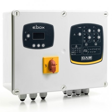 DΑΒ E.BOX PLUS 400/50-60 HZ Ηλεκτρικός Πίνακας Τριφασικός 5.5 KWX2