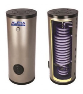 Alpha Therm KXS-1500 Boiler Λεβητοστασίου Με 1 Εναλλάκτη Για Αντλία Θερμότητας