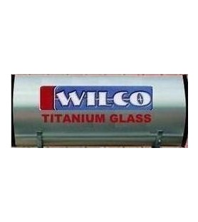Boiler ηλιακού Wilco Glass 120lt Tριπλής ενέργειας