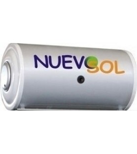 Μπόιλερ ηλιακών Glass Nuevosol διπλής ενέργειας 170Lt