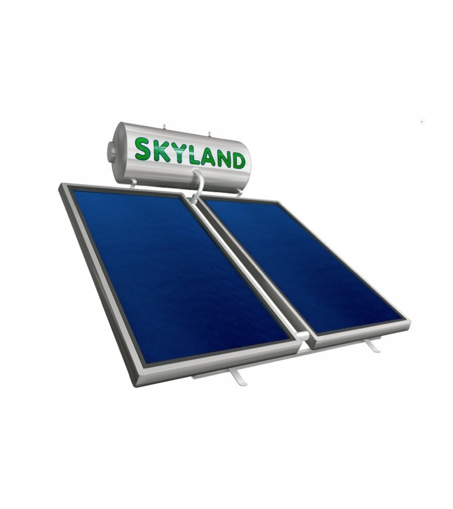 Skyland Ηλιακός GL 300/4.10 ΚΑΘ (300 lt) glass με 4.10 m² τριπλής ενεργείας