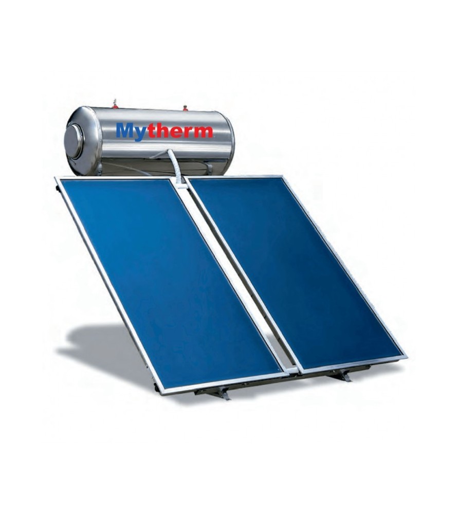 Mytherm Ηλιακός Θερμοσίφωνας SL-250 5.00 m² Τριπλής ενεργείας για Αντλία Θερμότητας