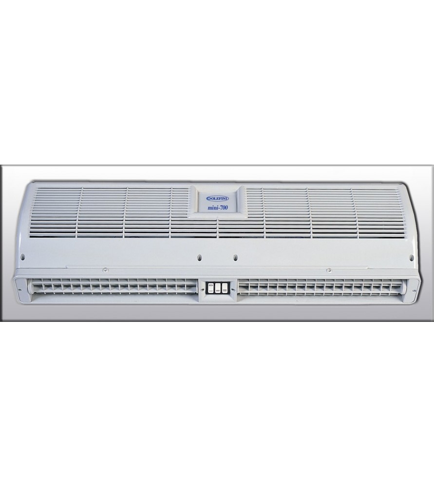 Olefini Αεροκουρτίνα Mini 700s Ηλεκτρικά Θερμαινόμενη (Πλάτος πόρτας 70εκ.)