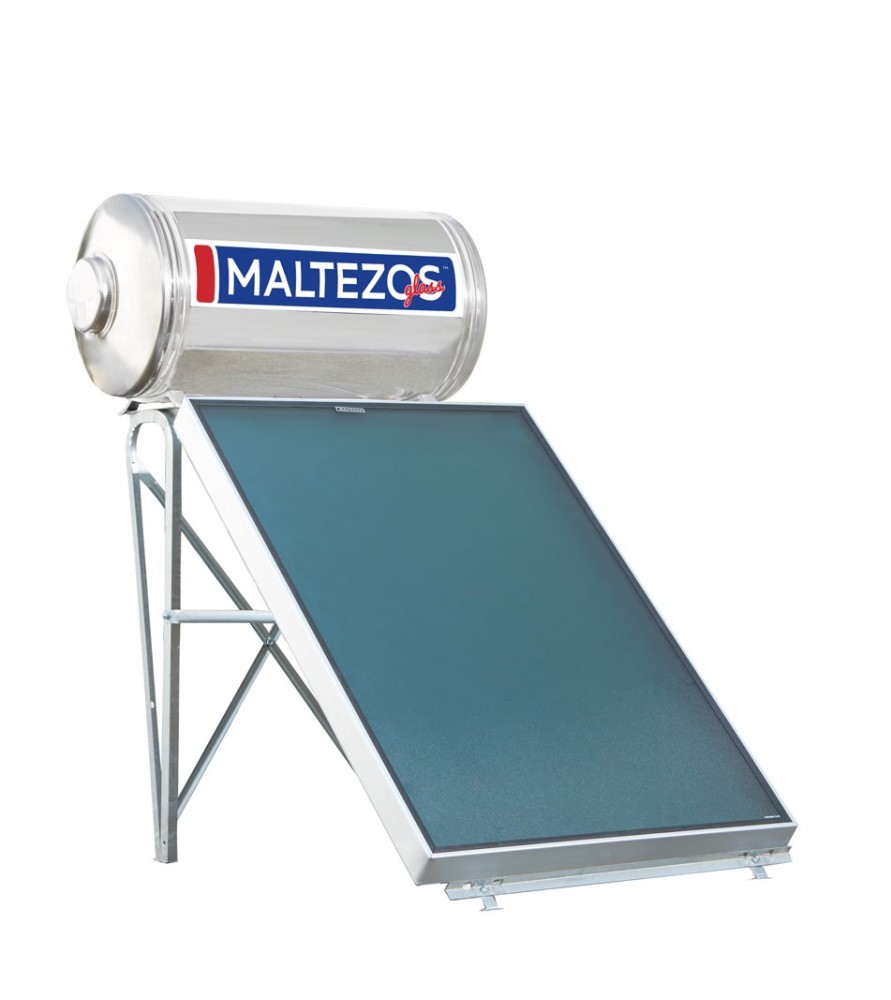 ΜΑΛΤΕΖΟΣ GLASS 125 λτ Τριπλής Ενέργειας SAC 100 X 150 Ηλιακός Θερμοσίφωνας