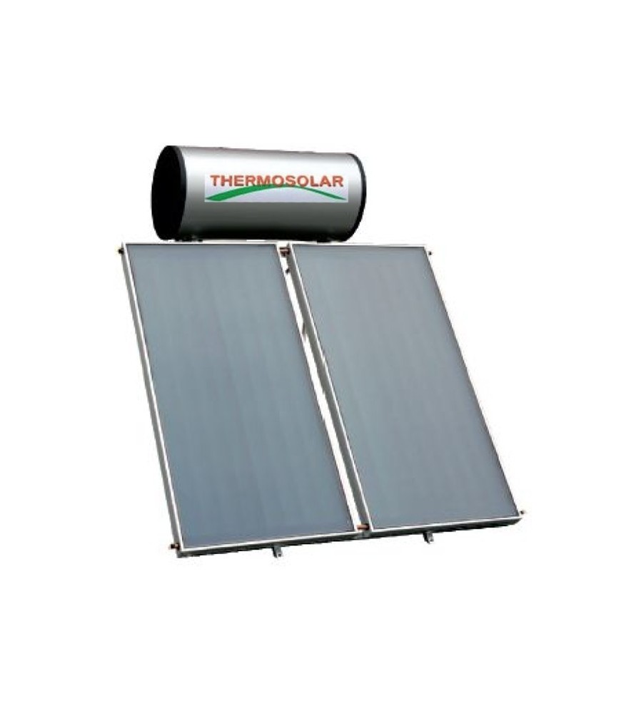 Thermosolar Ηλιακός 200 lt glass 3 m² για αντλία θερμότητας