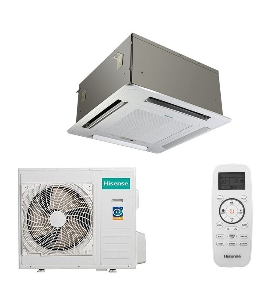 Hisense 4-Way cassette AUC105UR4RKC8 Κασέτα 36.000 btu/h