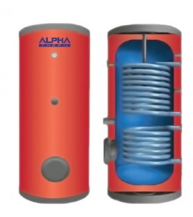Alpha Therm BKLΑ/1-200 Boiler Λεβητοστασίου Με 1 Εναλλάκτη Για Αντλία Θερμότητας