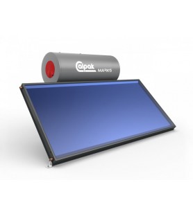 Calpak Ηλιακός Mark 5 160lt/2.60 H m² glass διπλής ενεργείας