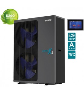 Sendo HeroXS SHP-22HXSP3 Αντλία θερμότητας Τριφασική 22kW 75°C R290