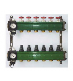 ONDA Fantherm FAN00007000 Πλαστικοί σταθμοί διανομής ψύξης-θέρμανσης 1 ¼” με 7 εξόδους 3/4”