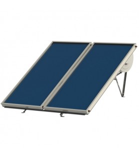 Sammler EVO 200 lt Ηλιακός θερμοσίφωνας Χαμηλού Ύψους 5,04 m² Διπλής Ενέργειας