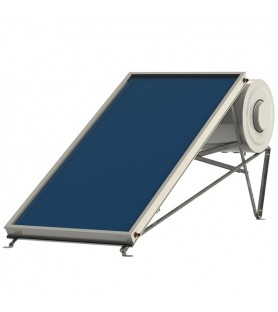 Sammler EVO 169 Ηλιακός θερμοσίφωνας Χαμηλού Ύψους 2.52 m² Διπλής Ενέργειας (160 Lt)