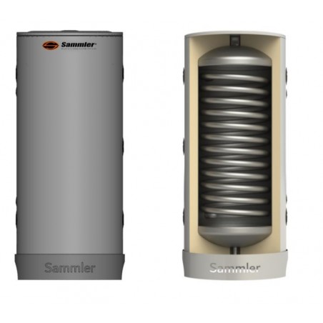 Sammler BT161- 1 Δοχείο Αδρανείας για κλειστο σύστημα θέρμανσης με 1 εναλλάκτη