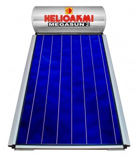 Helioakmi Megasun2 120 (lt) glass με συλλεκτική επιφάνεια 2.10 m² Τριπλής ενεργείας Για Αντλία Θερμότητας