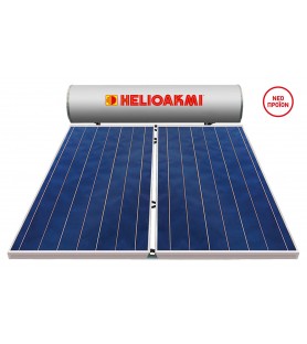 Helioakmi SOL Ηλιακός 300E (lt) glass με συλλεκτική επιφάνεια 5 m² τριπλής ενεργείας