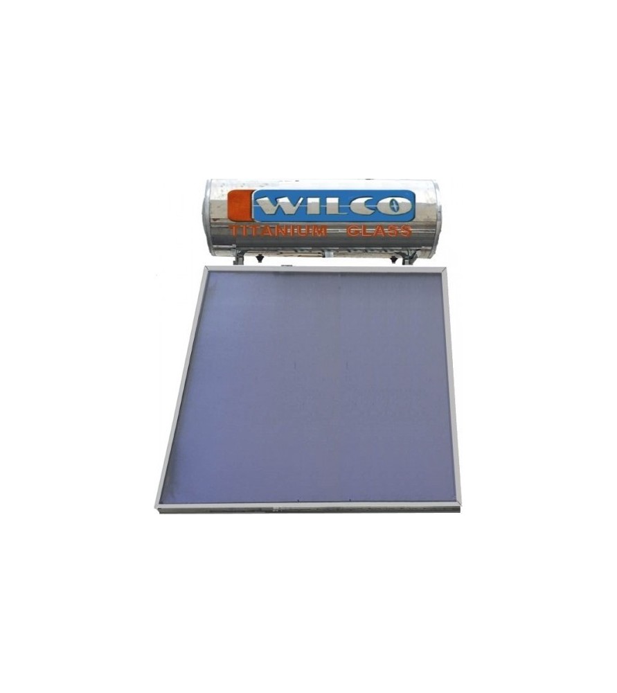 Ηλιακός WILCO 160 Lt Διπλής Ενέργειας Με Επιλεκτικό Συλλέκτη 2m²